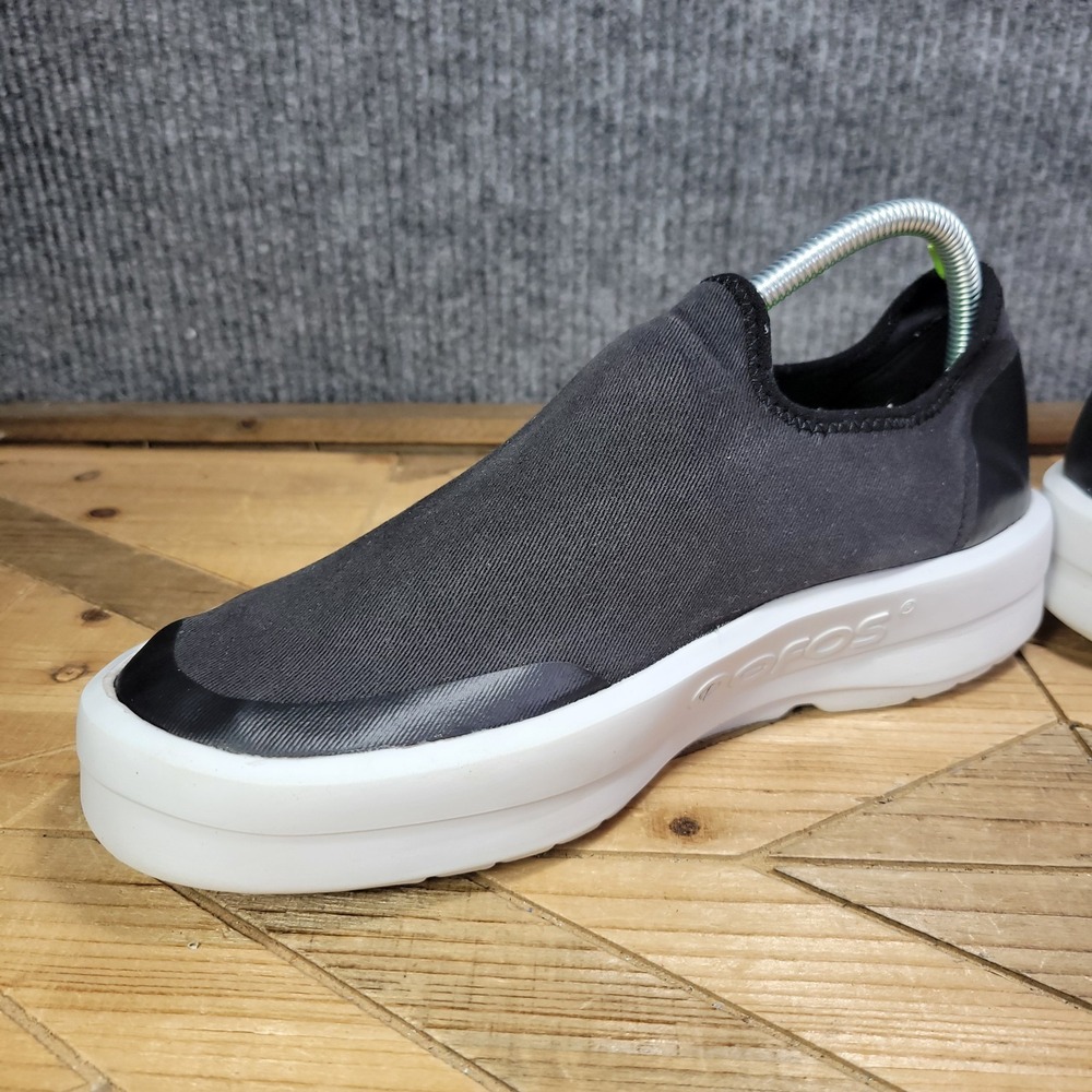 OOFOS Oomg Eezee Low Shoes Womens 11 Black Slip On Stretch Comfort Recovery - Picture 6 of 14